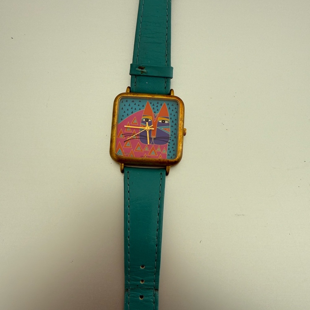 RARE Vintage Laurel Burch “Wild Cat” Watch